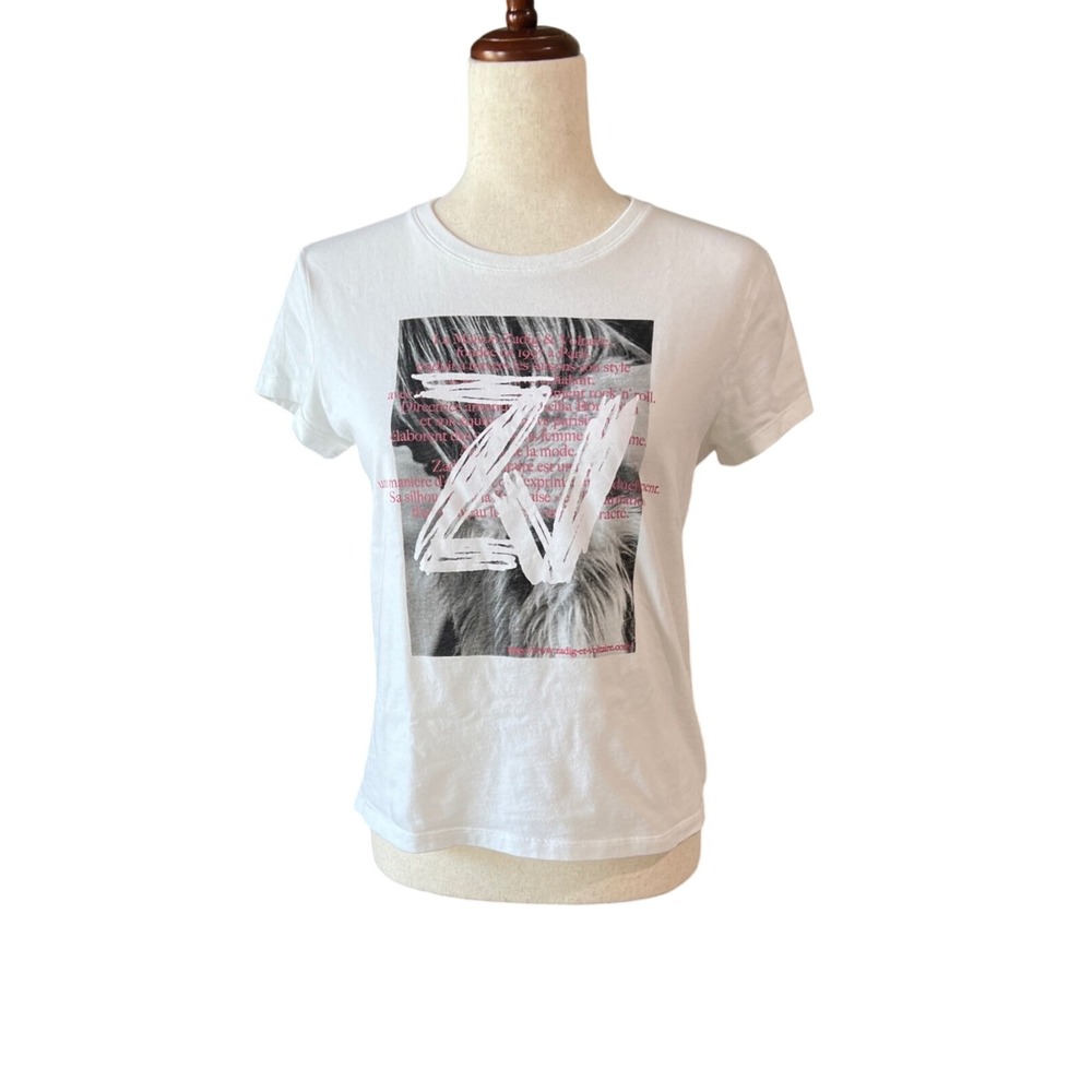Zadig & Voltaire Tee White Size XS
